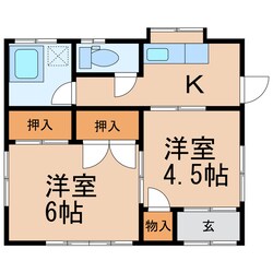 出口住宅（イロハニホヘト）の物件間取画像